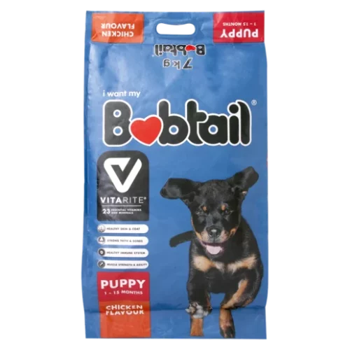 Bobtail Chicken Flavoured Puppy Food 7kg